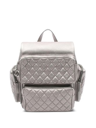 Chanel 2016-2017 matelassé rugzak - Grijs