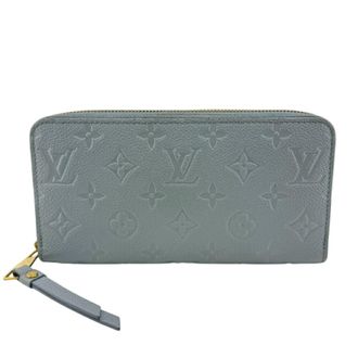 Louis Vuitton Blue Monogram Empreinte Long Wallet (Bi-Fold) (Pre-Owned)