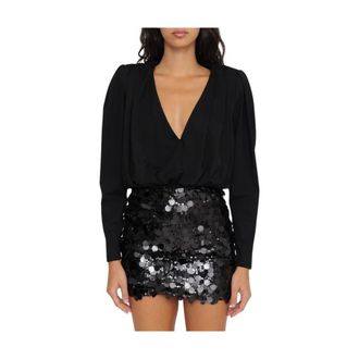 Actualee Body - Dames - Tops - Zwart - Maat: L
