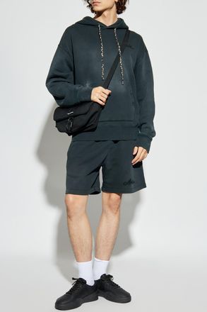 Amiri Logo Shorts, Mens, Grey