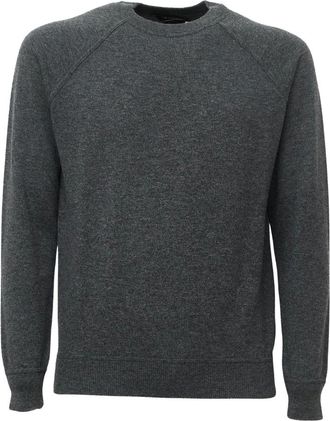 FILIPPO DE LAURENTIIS Jersey de cuello redondo - Knitwear - Hombre - Gris - 3XL