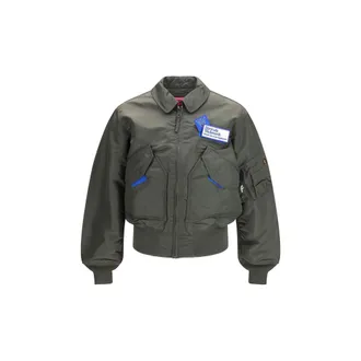 GR10K Bicolor Nylon Mens Bomber
