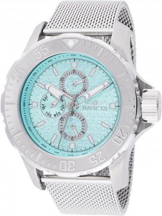 Invicta Vintage Quartz Turquoise Dial Mens Watch 48012