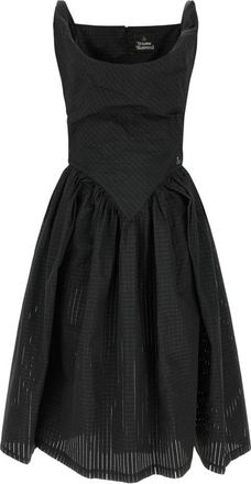 Vivienne Westwood Sunday Dress - Dames - Casual kleedjes - Zwart - M - Katoen - Kleedjes