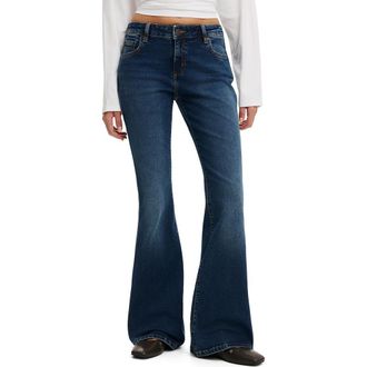 Cotton On Womens Mid Rise Bootcut Jean in Solace Blue at Nordstrom, Size 10