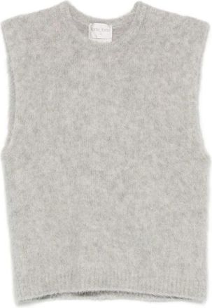 Forte_Forte Dames, Truien, Grijs, Maat: XS