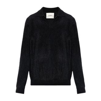 Lisa Yang Omar Sweater - Knitwear - Hombre - Negro - 2XL