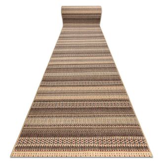 RugsX RugsX Wool Djobie Runner in Beige | Size: 80 cm x 100 cm