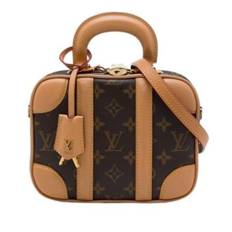 Louis Vuitton Pre-owned Valisette BB - Dames - Pre-owned - Bruin - Maat: ONE Size Zijde