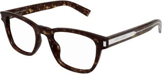Saint Laurent Authentieke Premium Kwaliteit Bril - unisex - Brillen - Bruin - 52 MM - Accessoires