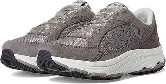 Rykä Devotion X Max Classic Walking Shoe Womens Shoes Grey Suede : 5.5 B - Medium, Leather/Synthetic/Textile