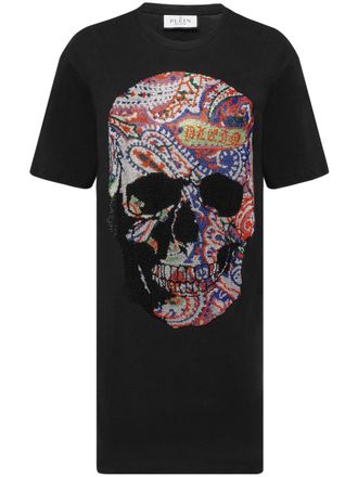 Philipp Plein Abito corto con stampa - Nero
