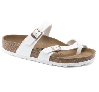 Birkenstock Womens Mayari Birko-Flor Sandal In White