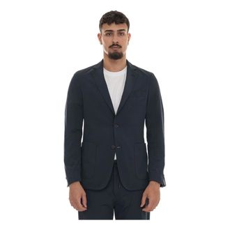 HUGO BOSS Hugo, Blazers, male, Blue, Size: 2XL P-Hanry-J Jacket