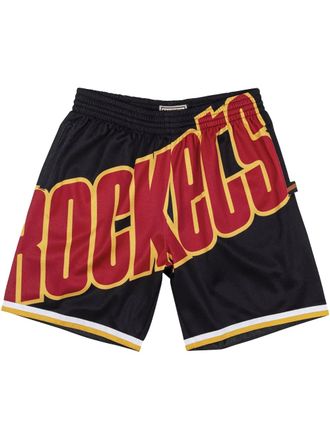 Mitchell & Ness Houston Rockets shorts - Zwart