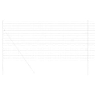 Berkfield Home Elegant Euro Fence 1.2x10 m Galvanised Steel in Silver