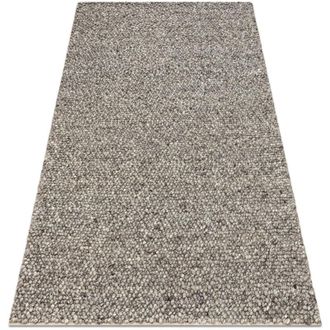 RugsX Alfombra De Lana Tahar 99005 Antracita - Tejida A Mano Bucle, Melange Multicolour 160x240 Cm