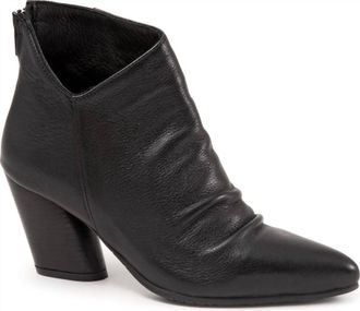 Bueno Womens Fray Ankle Boots In Black