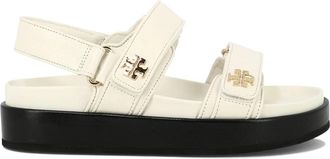 Tory Burch Kira Sport Sandalen - Dames - Sandalen - Wit - 40 EU - Leer - Schoenen