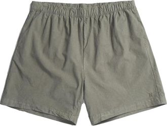 Norse Projects Khaki Katoen Elastische Taille Shorts - Heren - Korte Broeken - Groen - M - Katoen - Korte Broeken