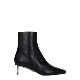 ショートブーツ・ブーティ Off White Black leather Spring ankle boots Off-white Spring Ankle Boots from $388.00 - on Stylight