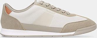 HUGO BOSS Nitan Low Profile Trainer - Beige