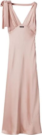 Miu Miu Light Pink Abiti Envers Satin