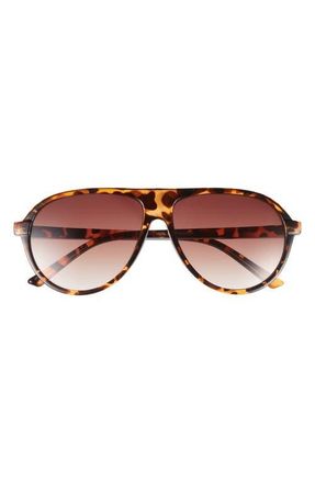 BP. Oversize Shield Sunglasses in Tortoise at Nordstrom