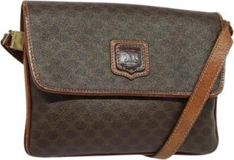 Celine Pre-owned Canvas celine-bags - Dames - Vintage Schoudertas - Bruin - ONE Size - Vintage