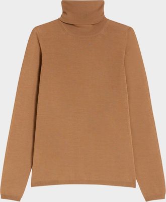Max Mara Turtleneck Wool Sweater