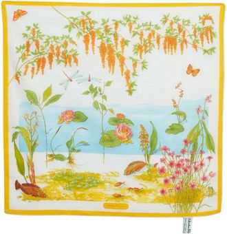 Ferragamo Pochette da taschino con stampa - Toni neutri