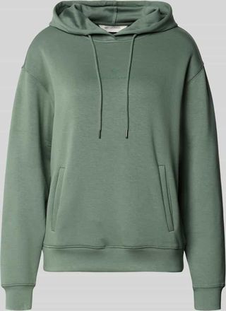 Moss Copenhagen Hoodie mit Tunnelzug Modell IMA in Dunkelgruen, Gr&ouml;&szlig;e L/XL