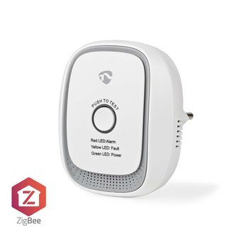 Nedis Smartlife Detector De Gas Blanco Compacto