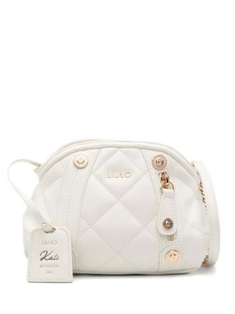 Liu Jo quilted shoulder bag - women - Polyester/Polyurethane/Polyester - OS - Neutrals
