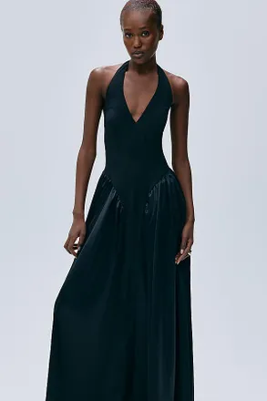 Hutch Alara Halter Maxi Dress