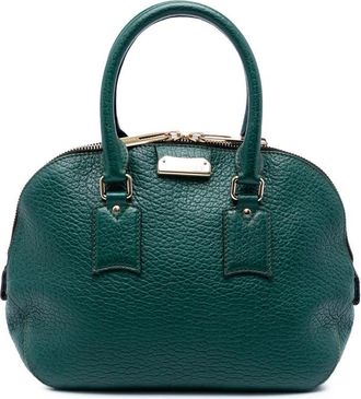 Burberry Pre-owned Burberry Small Grained Calfskin Heritage Orchard Bowling Bag Ladies B9I9MCLD2TD3RTKU