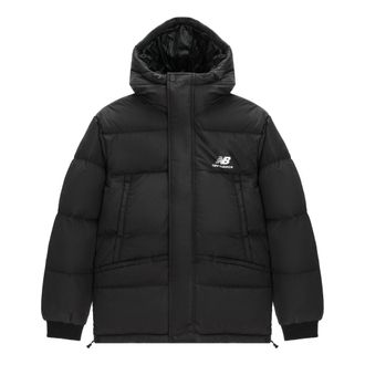 New Balance Warm Winter Down Jacket Asia Sizing Black AMJ23344-BK