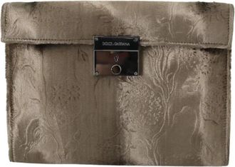 Dolce & Gabbana Pre-owned Fabric handbags - Dames - Vintage Clutch - Zwart - ONE Size - Leer - Vintage