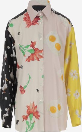 Moschino Multicolor Mix-print Shirt