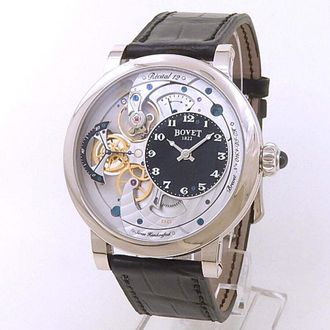 Bovet Pre-owned Bovet Dimier Recital 12 Monsieur Hand Wind Mens Watch DTR12-42WG-000-B1-07