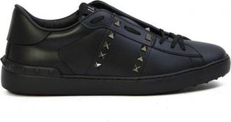 Valentino Garavani Rockstud Untitled Sneakers - Heren - Sneakers - Zwart - 40 EU - Leer - Schoenen