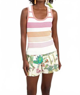 Trina Turk Paolini Tank Top In Multi