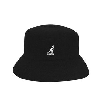Kangol Hats, unisex, Black, Size: L Black felt Wool Lahinch hat