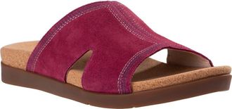 Revitalign Palmetto Slide Sandal in Red Plum at Nordstrom, Size 6.5