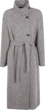 Brunello Cucinelli Mujer, Abrigos, Gris, Talla: S