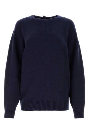 Isabel Marant Isabel Marant Midnight Blue Wool Blend Oversize Lison Sweater