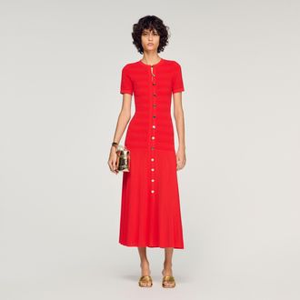 Sandro Knit maxi dress