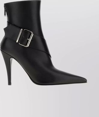 Alexander McQueen leather ankle boots