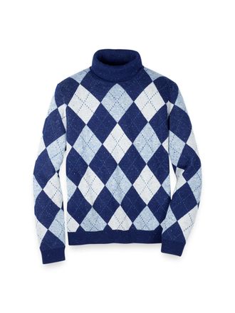 Paul Fredrick Donegal Turtleneck Sweater