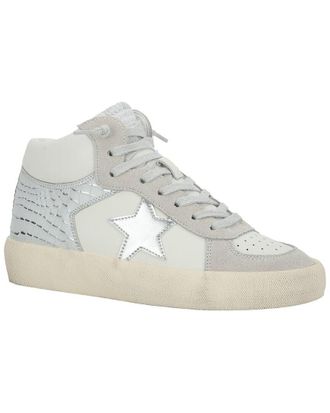 Vintage Havana Reflex High Leather & Suede Sneaker